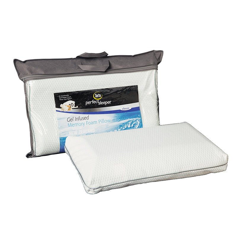 Perfect Sleeper Gel Infused Classic Pillow (紐西蘭恆溫凝膠枕 – CLASSIC) - Serta Store