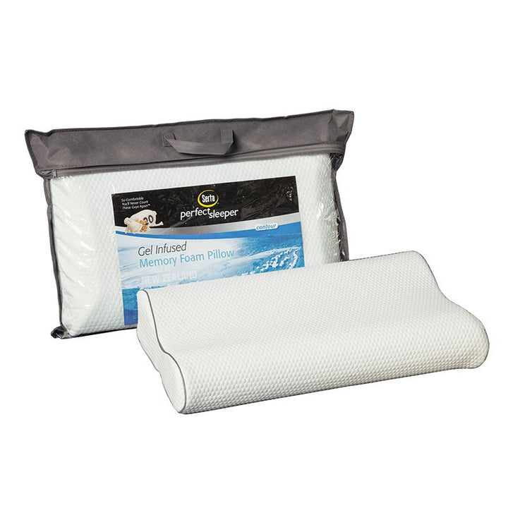 Perfect Sleeper Gel Infused Contour Pillow (紐西蘭恆溫凝膠枕 – CONTOUR) - Serta Store